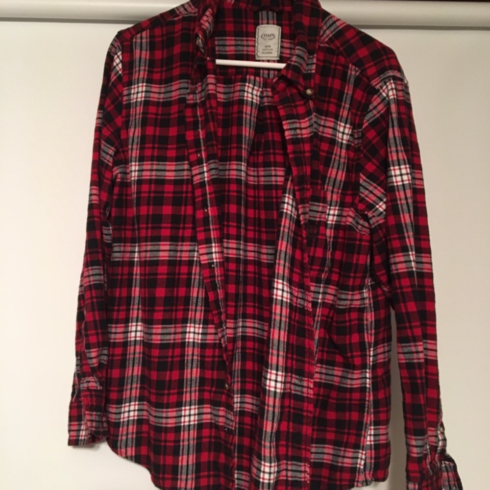 NWOT CHAPS FLANNEL